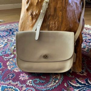 Coach Vintage Cream Crossbody Bag